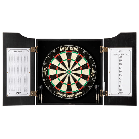 Image of Viper Hudson Dartboard Cabinet Black