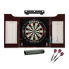 Viper Dead On Sisal Dartboard, Hudson Cabinet, Dart Mat, Black Mariah Steel Tip Darts & Shadow Buster Dartboard Light Bundle