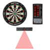 Viper Shot King Bristle Dartboard, ProScore, and Laser Line