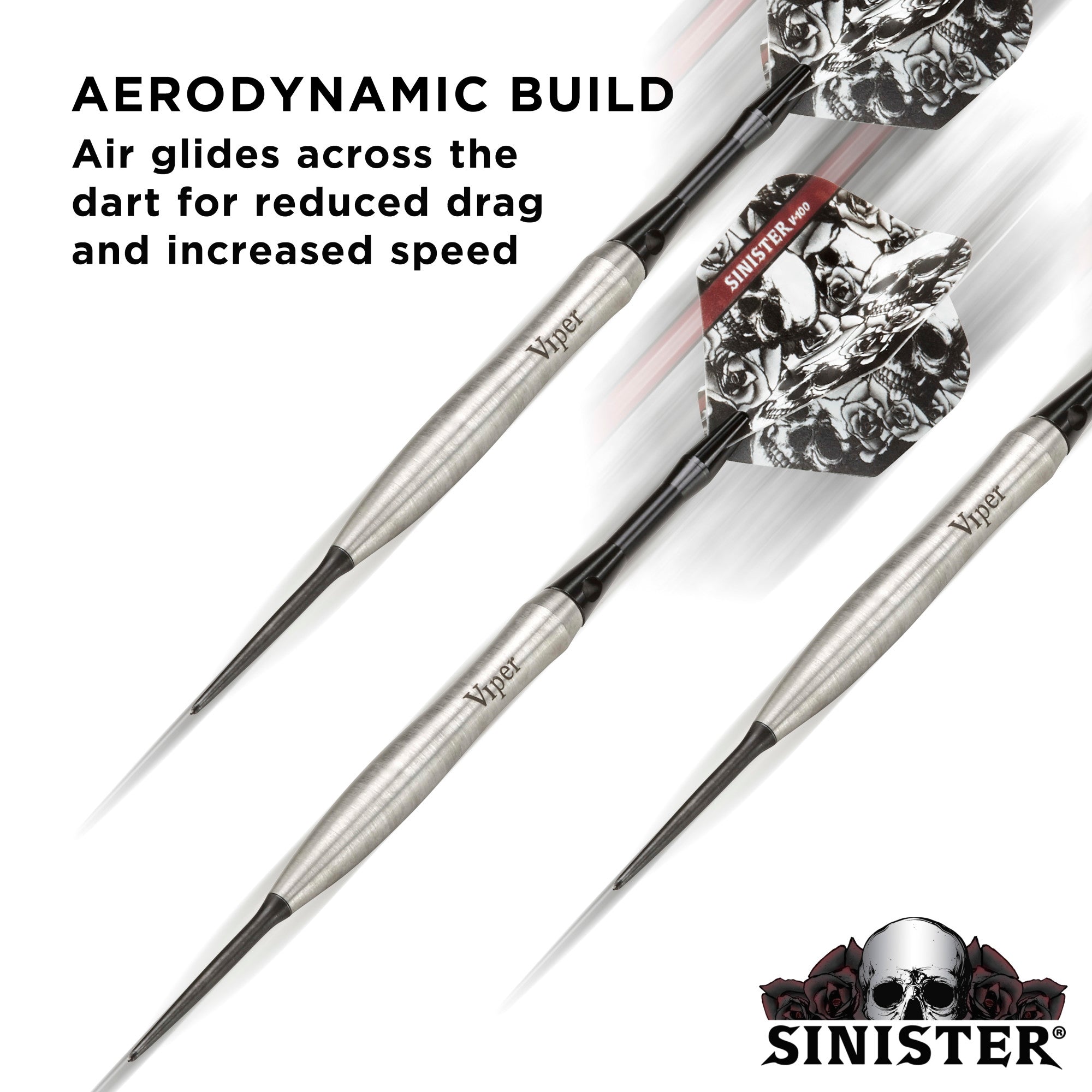 Viper Sinister 95% Tungsten Steel Tip Darts