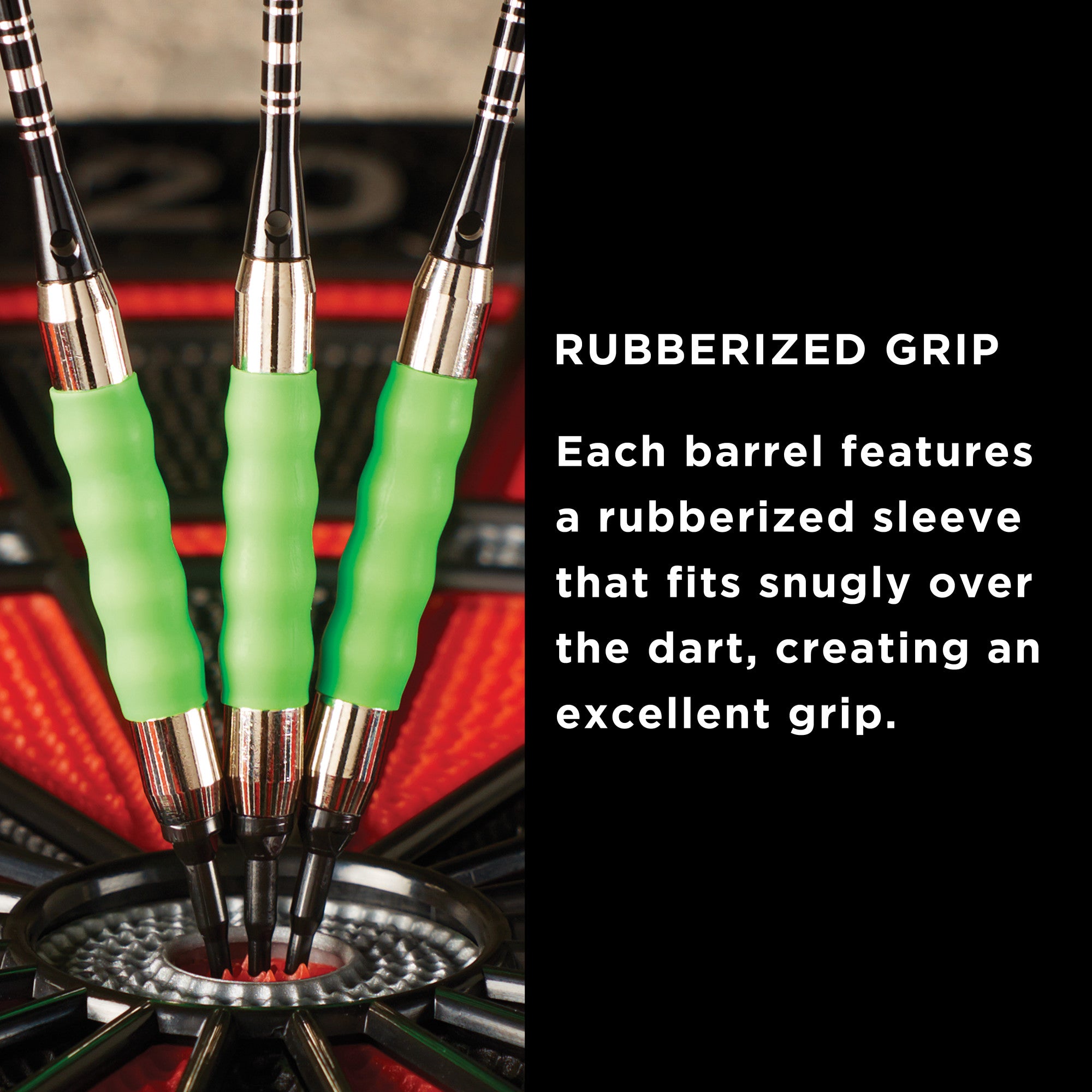Viper Sure Grip Soft Tip Darts Green