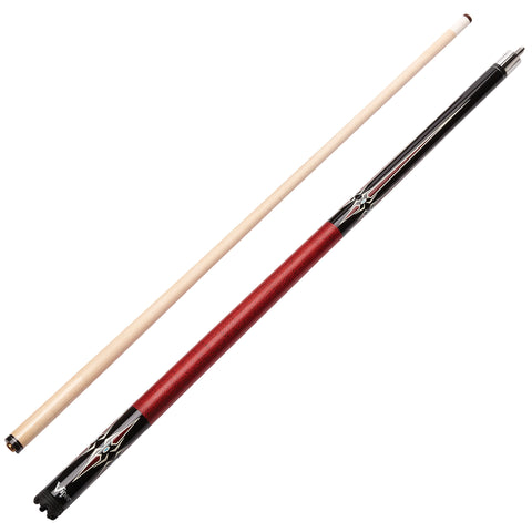 Image of Viper Sinister Series Cue with Red Diamonds