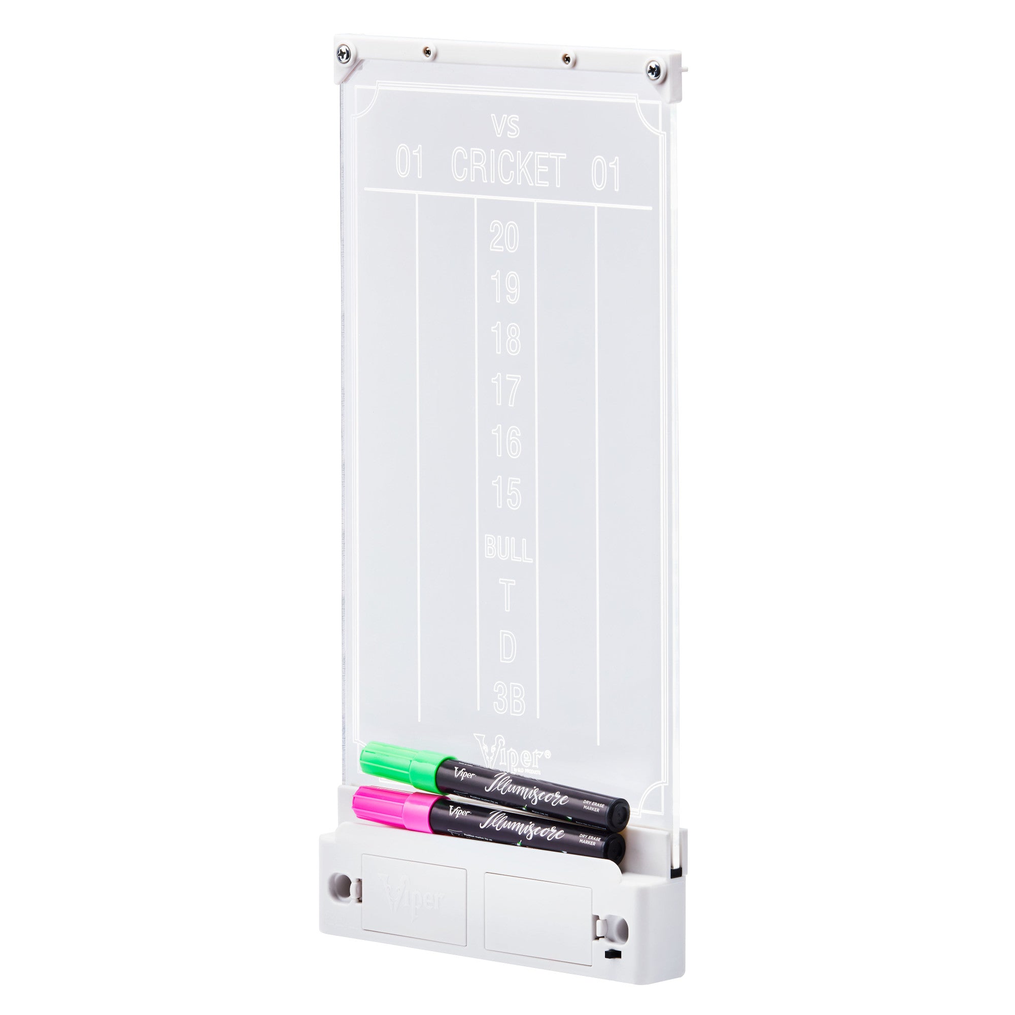 Viper Illumiscore Dart Scoreboard White