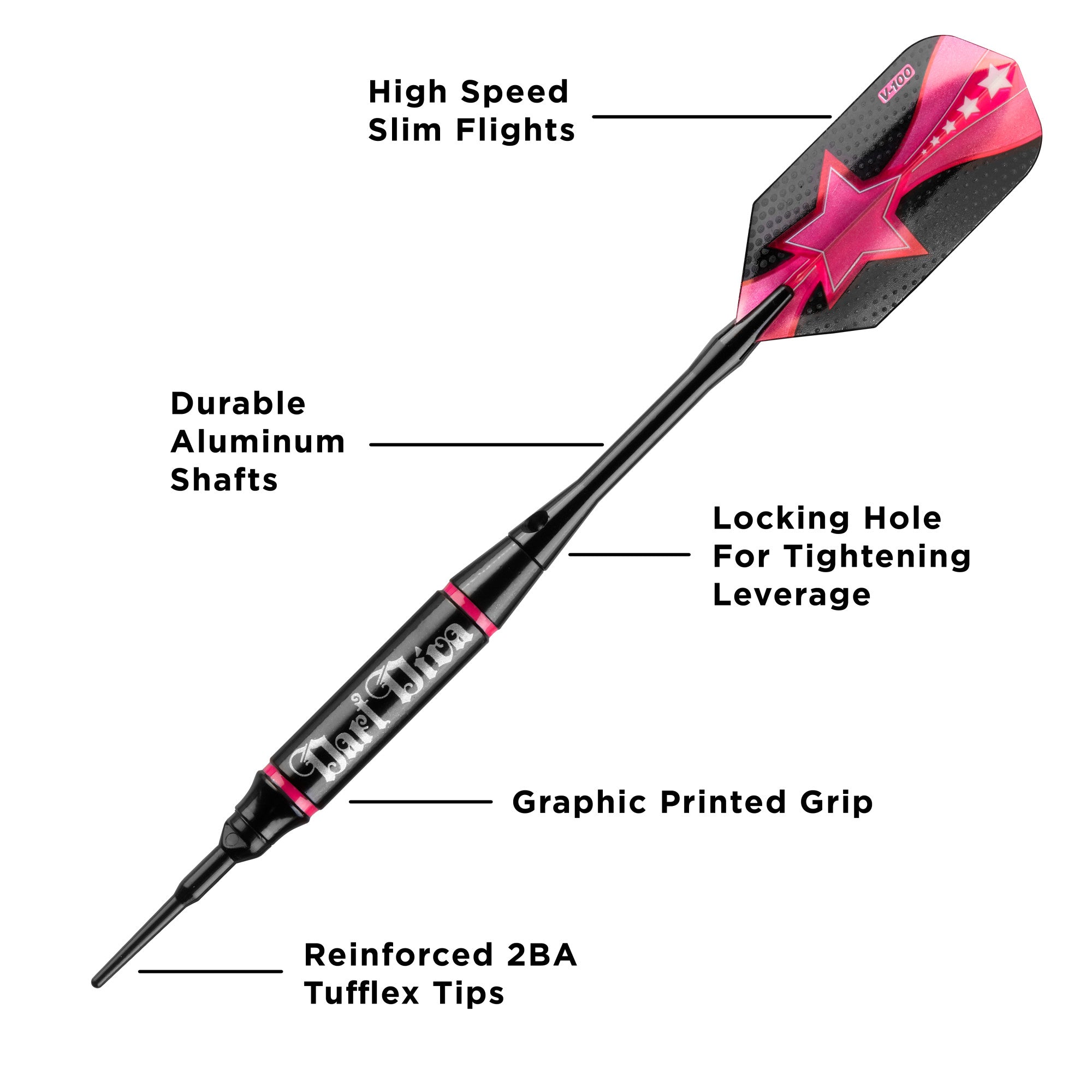 Viper Vanity Dart Diva Soft Tip Darts 16 Grams