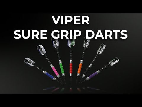 Image of Viper Sure Grip Soft Tip Darts 18 Grams, Black Accessory Set
