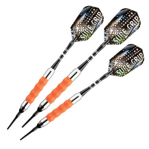 Image of Viper Sure Grip Soft Tip Darts 18 Grams, Orange Accessory Set