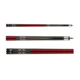 Viper Sinister Series Cue with Red Diamonds 