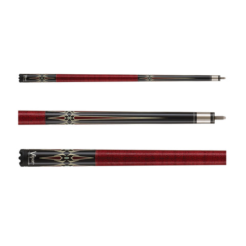 Image of Viper Sinister Series Cue with Red Diamonds