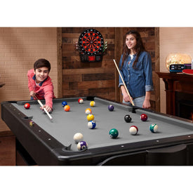 Fat Cat Original 3-in-1 Grey 7' Pockey™ Multi-Game Table 