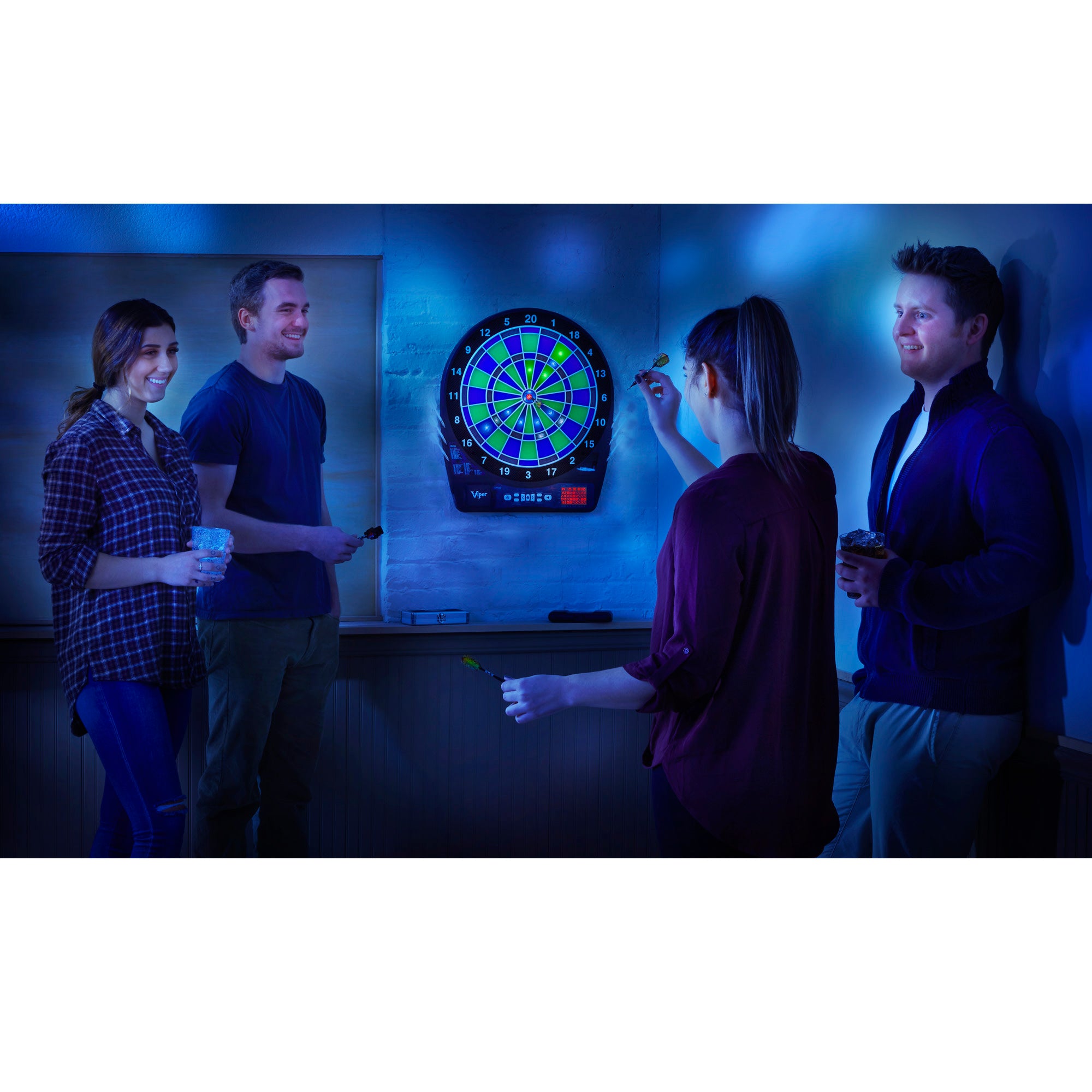 Viper Ion Illuminated Electronic Dartboard