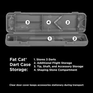 Fat Cat Bulletz 90% Tungsten Steel Tip Darts 23 Grams