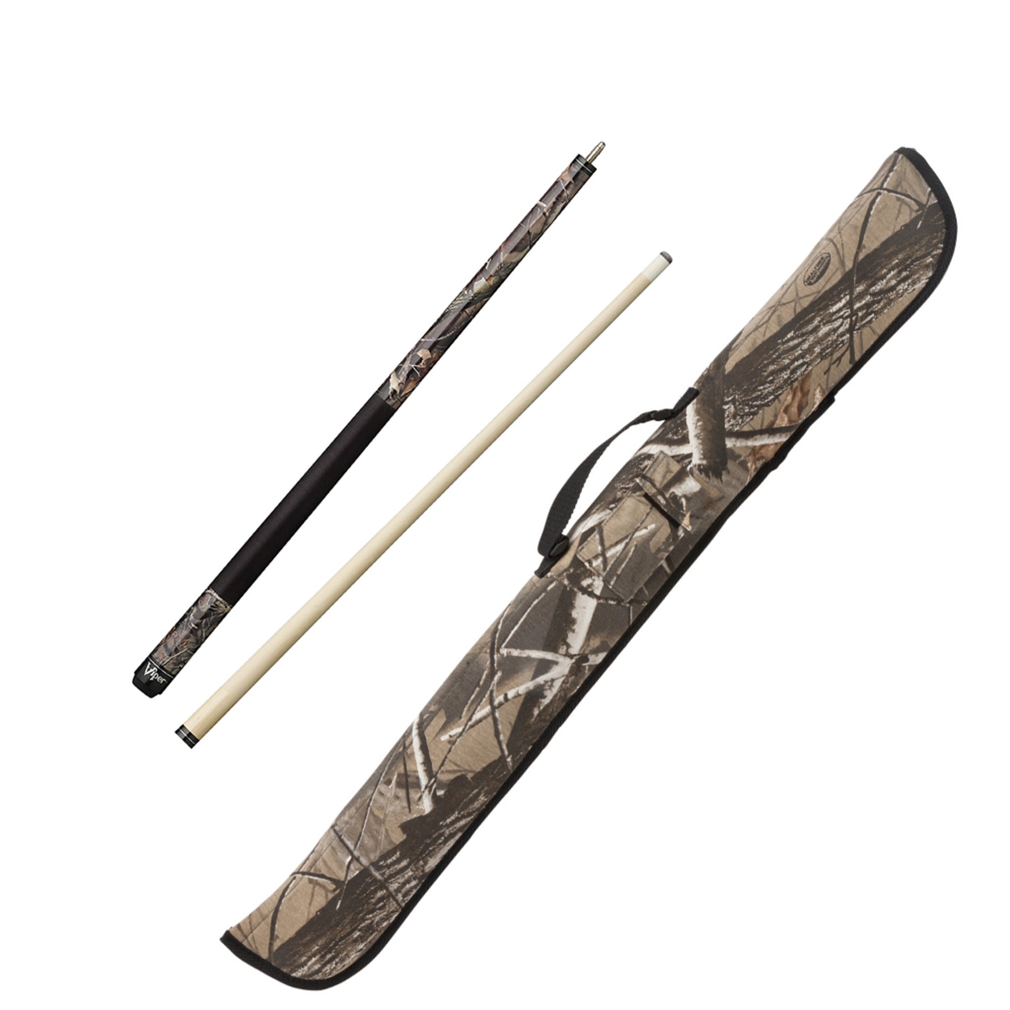 Realtree Hardwoods HD Junior Cue and Soft Case
