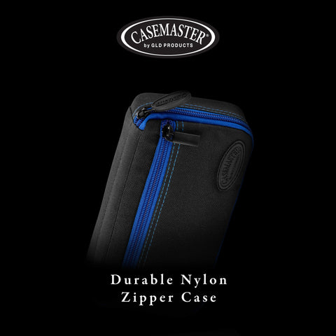 Image of Casemaster Plazma Dart Case Black with Sapphire Zipper