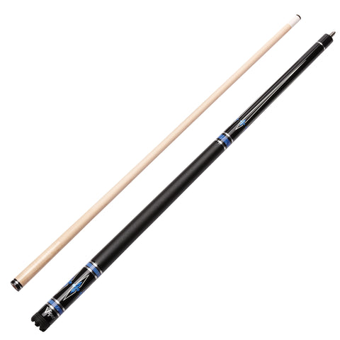 Image of Viper Sinister Series Cue with Black Faux Leather Wrap