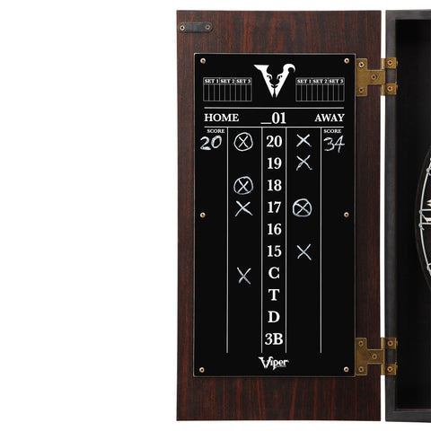 Image of Viper Stadium Dartboard Cabinet with Shot King Sisal Dartboard