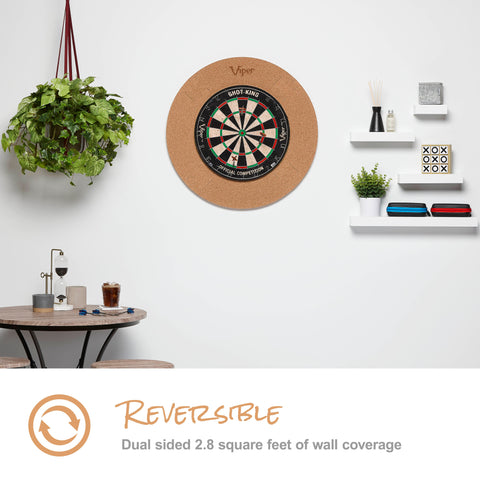 Image of Viper Wall Defender Dartboard Surround Cork