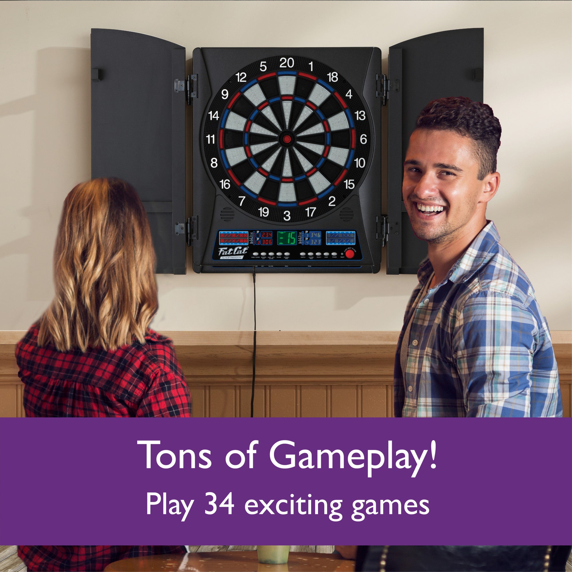 Fat Cat Electronx Electronic Dartboard