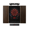 Viper 800 Electronic Dartboard, Metropolitan Espresso Cabinet, Laser Throw Line & Shadow Buster Dartboard Light Bundle