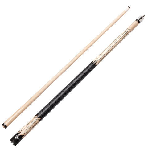 Image of Viper Sinister Series Cue with White Stripe Design