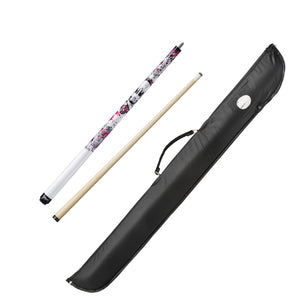 Viper Underground Jr Pink Bones Cue and Casemaster Cono Case