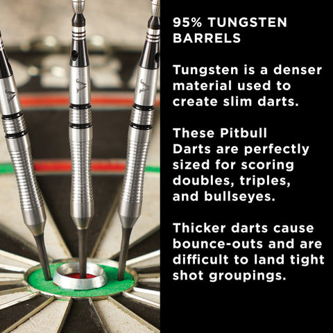 Image of Viper Bully 80% Tungsten Steel Tip Darts