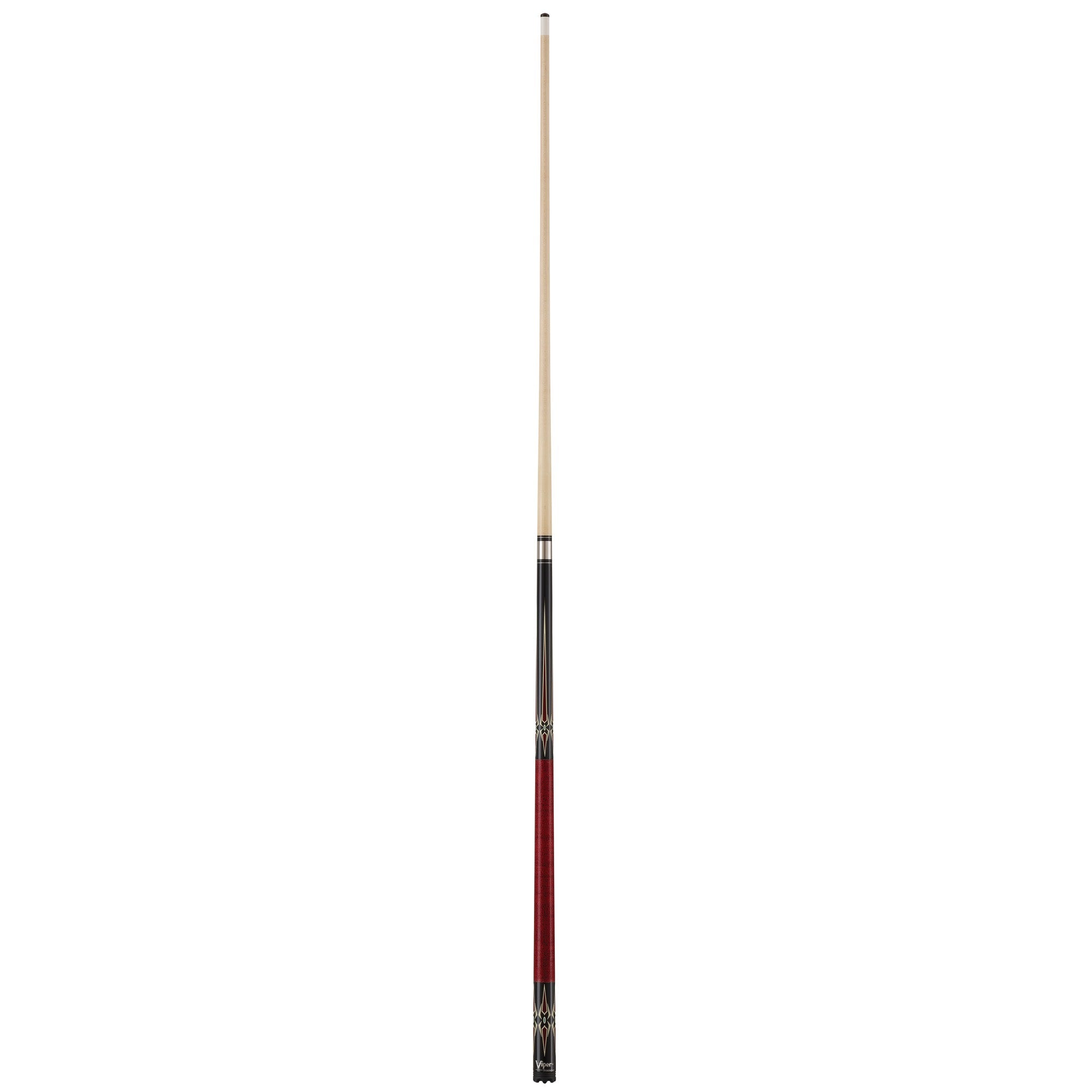 Viper Sinister Series Cue with Red Diamonds