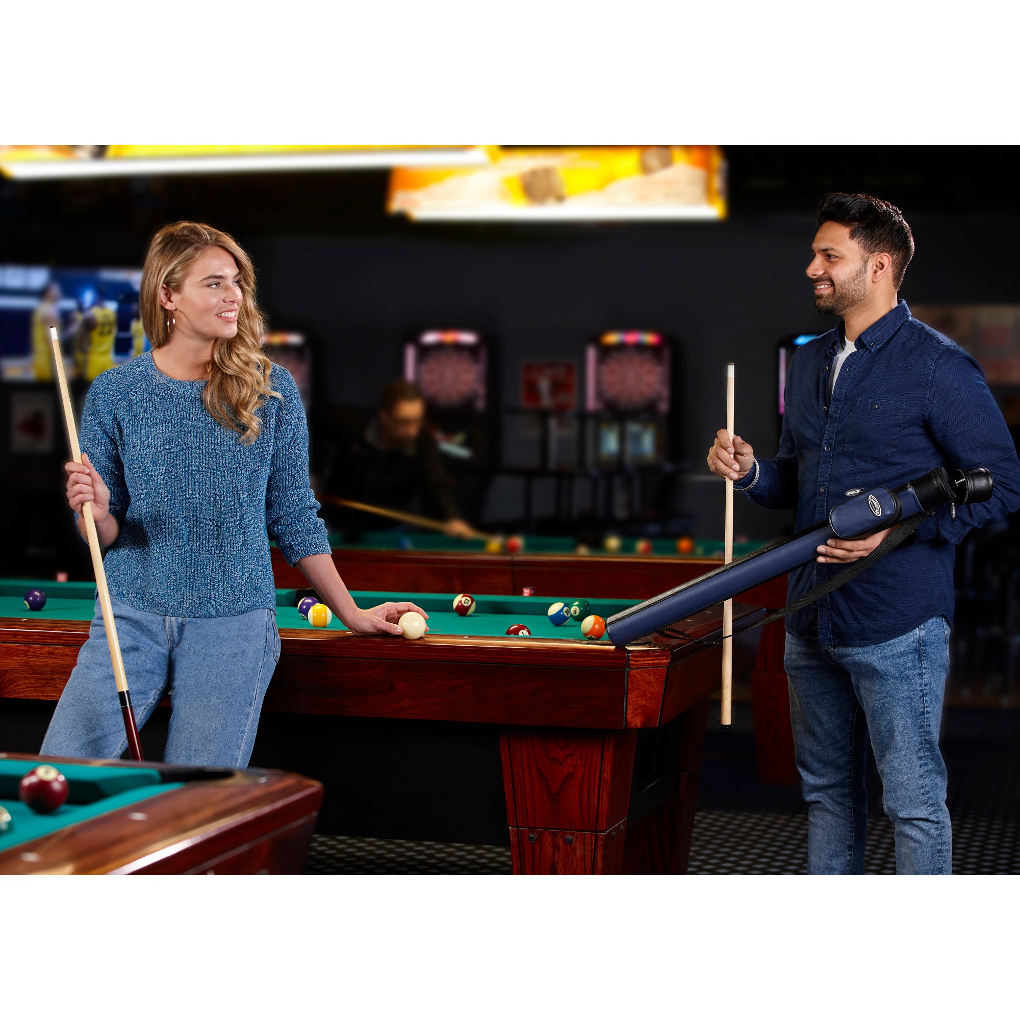 Casemaster Q-Vault Supreme Blue Cue Case