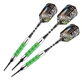 Viper Sure Grip Soft Tip Darts 18 Grams, Green Accessory Set 