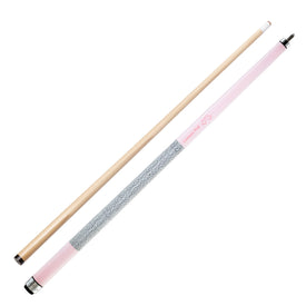 Viper Colours Cashmere Pink Cue and Casemaster Q-Vault Supreme Black Cue Case 