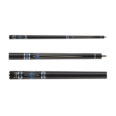 Image of Viper Sinister Series Cue with Black Faux Leather Wrap