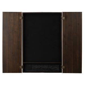 Viper Metropolitan Espresso Soft Tip Dartboard Cabinet and Viper 787 Electronic Dartboard