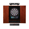 Viper 787 Electronic Dartboard, Metropolitan Cinnamon Cabinet, Laser Throw Line & Shadow Buster Dartboard Light Bundle