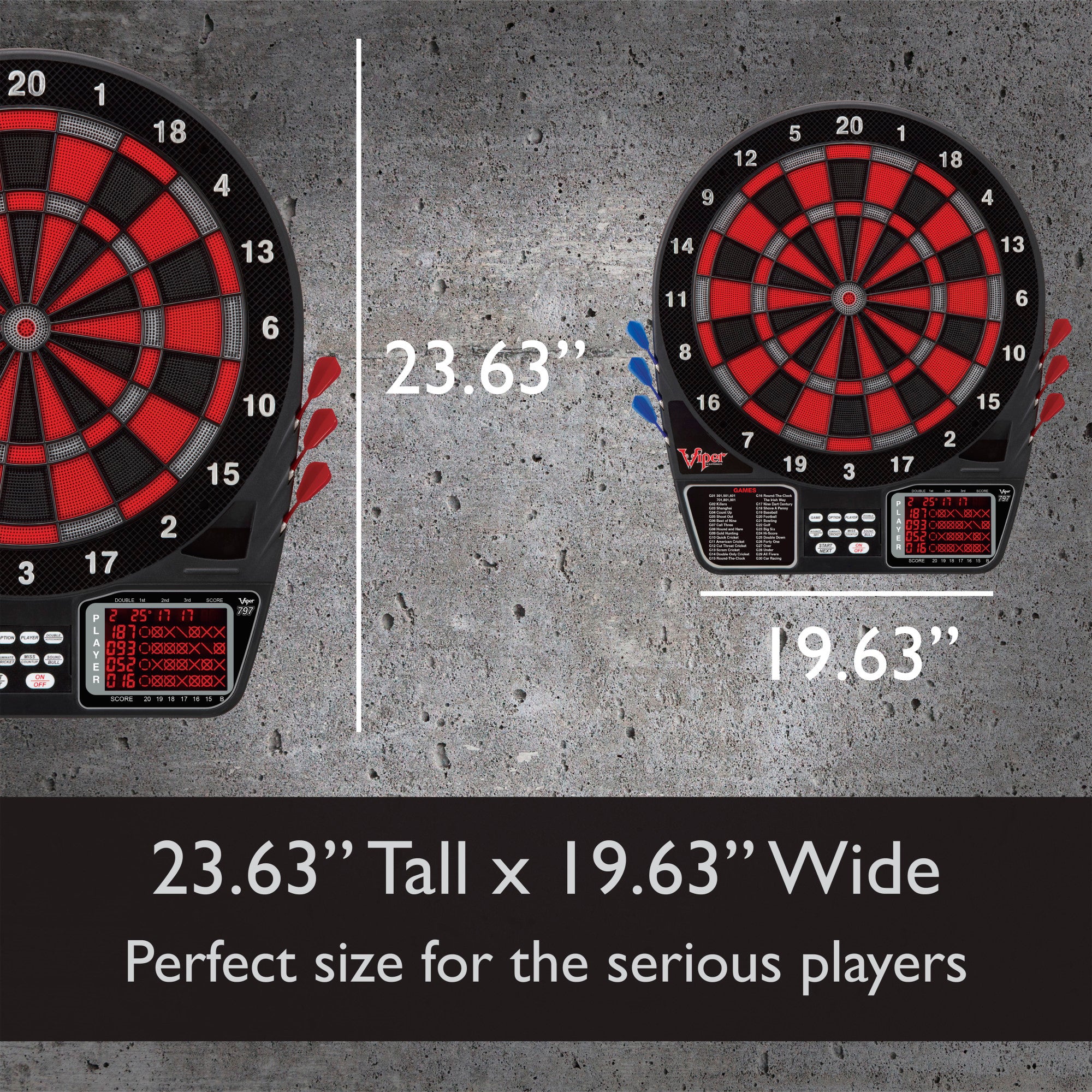 Viper 797 Electronic Dartboard