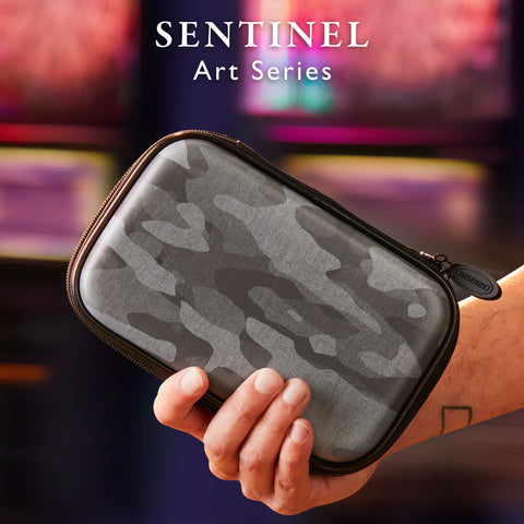 Image of Casemaster Sentinel Dart Case Black Camo Art Series