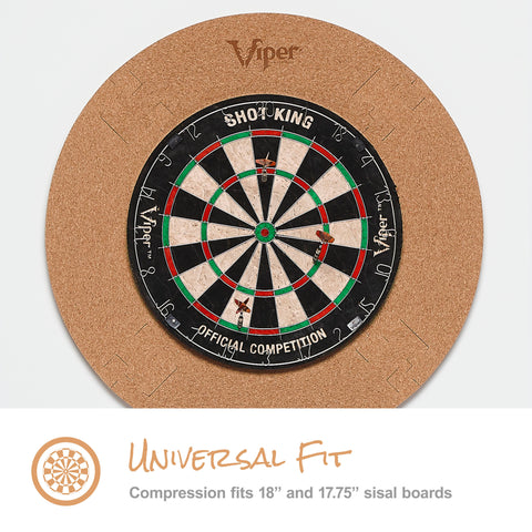 Image of Viper Wall Defender Dartboard Surround Cork