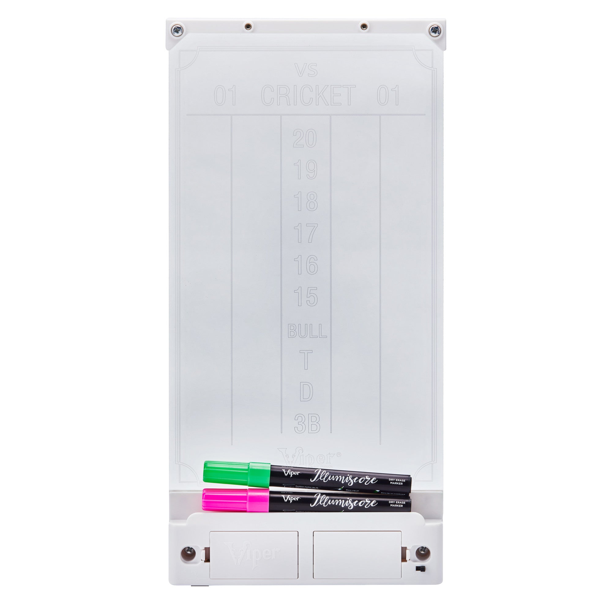 Viper Illumiscore Dart Scoreboard White