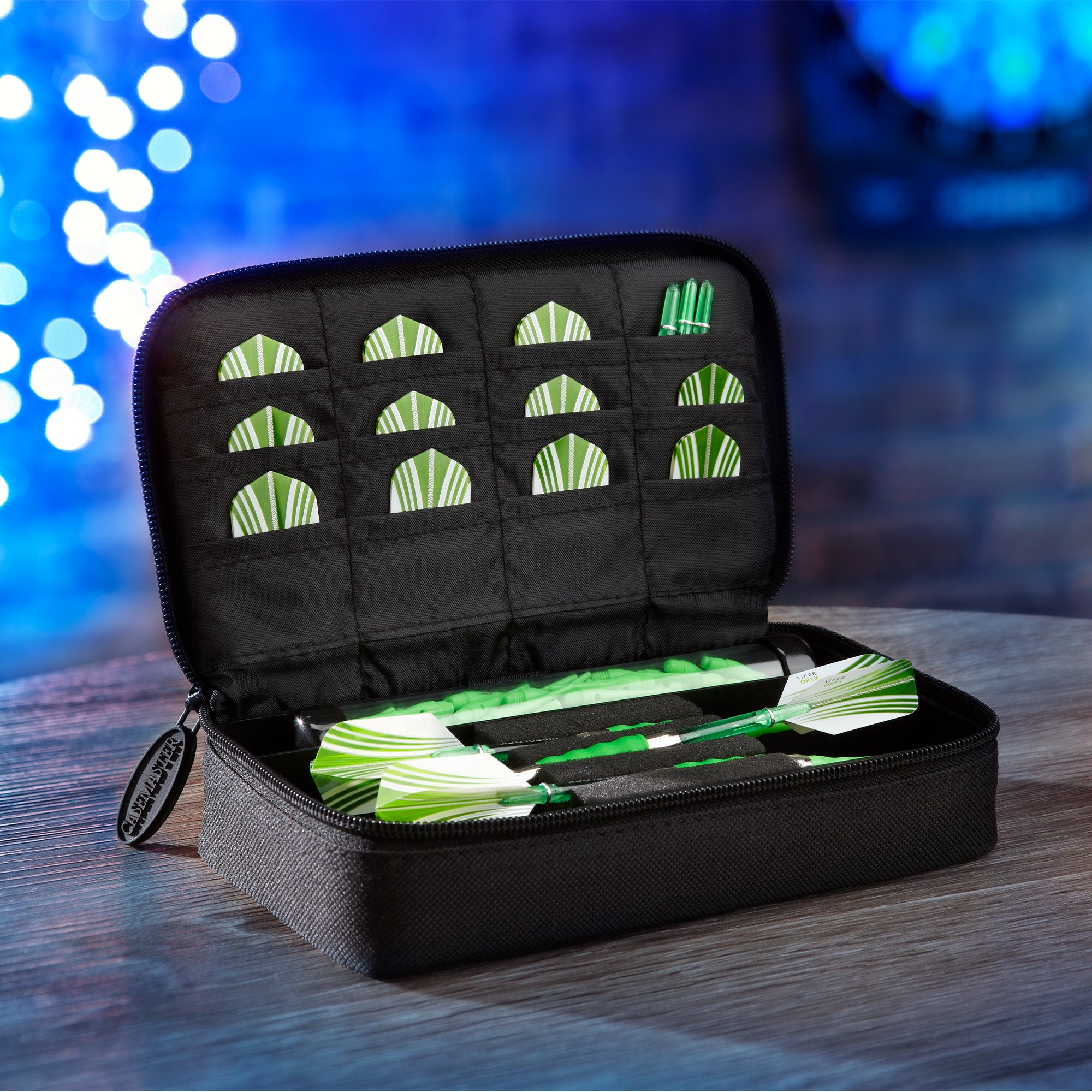 Casemaster Plazma Dart Case with Black Zipper