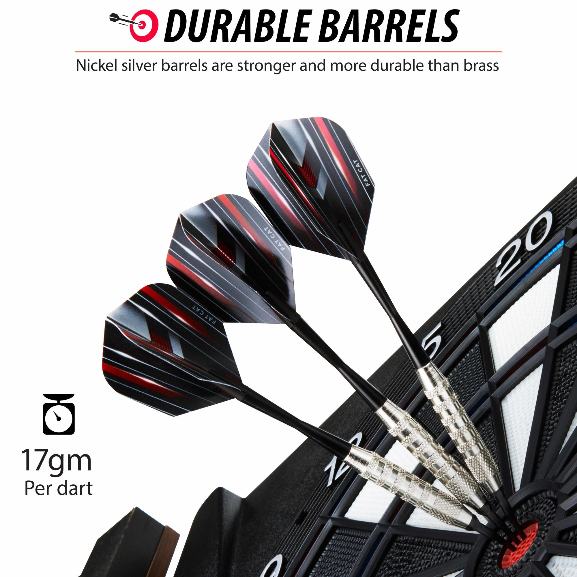 Fat Cat Darts in a Jar Soft Tip 17 Grams