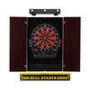 Viper Orion Electronic Dartboard, Metropolitan Mahogany Cabinet, Throw Line Marker & Shadow Buster Dartboard Light Bundle