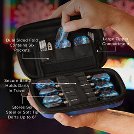 Casemaster Sentinel Dart Case Galaxy Art Series 