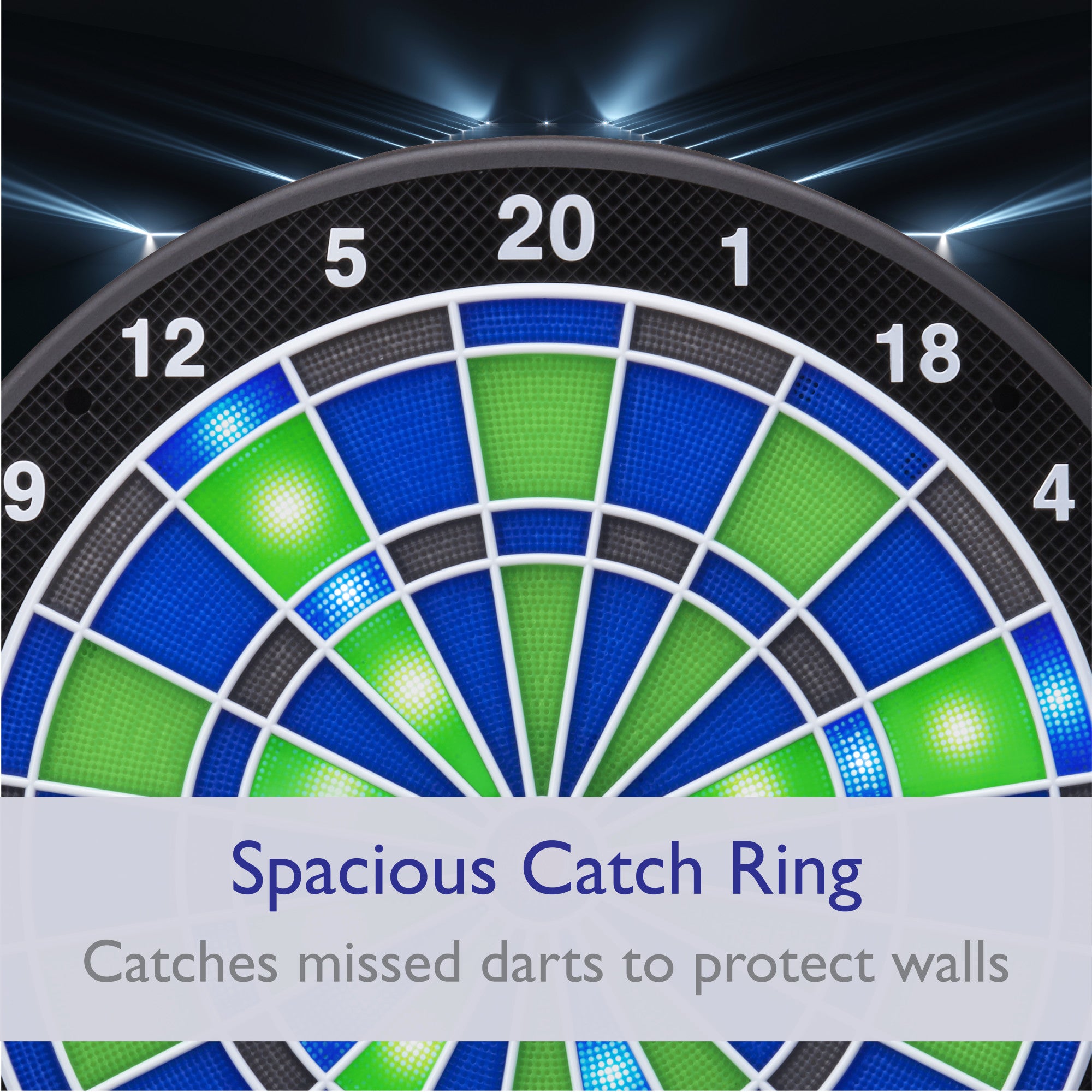Viper Ion Illuminated Electronic Dartboard