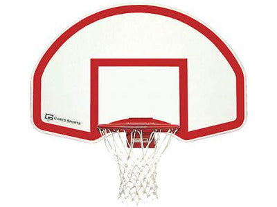 Gared Steel Fan Shaped Rear Mount Backboard - Goal not included - HomeFitPlay