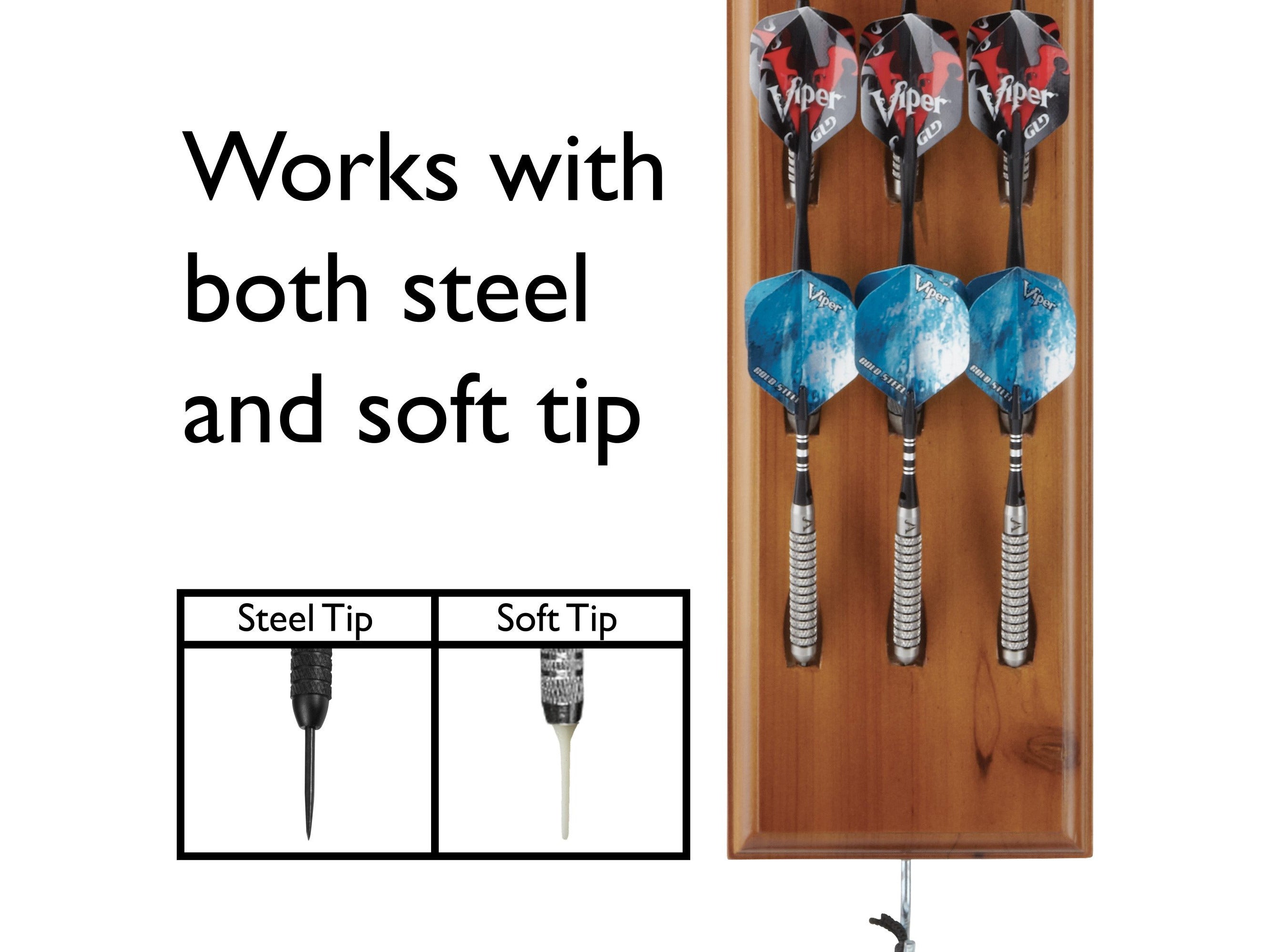 Viper Dart Caddy Cinnamon Finish - HomeFitPlay