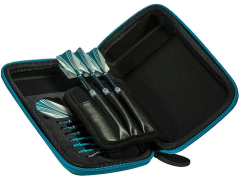 Image of Casemaster Sport Dart Case With Blue Zipper - HomeFitPlay