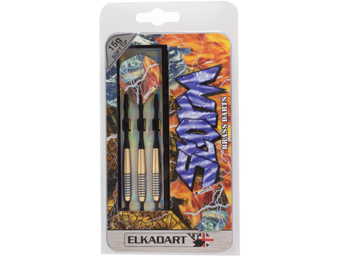 Image of Elkadart Storm Soft Tip Darts Black Rings - HomeFitPlay