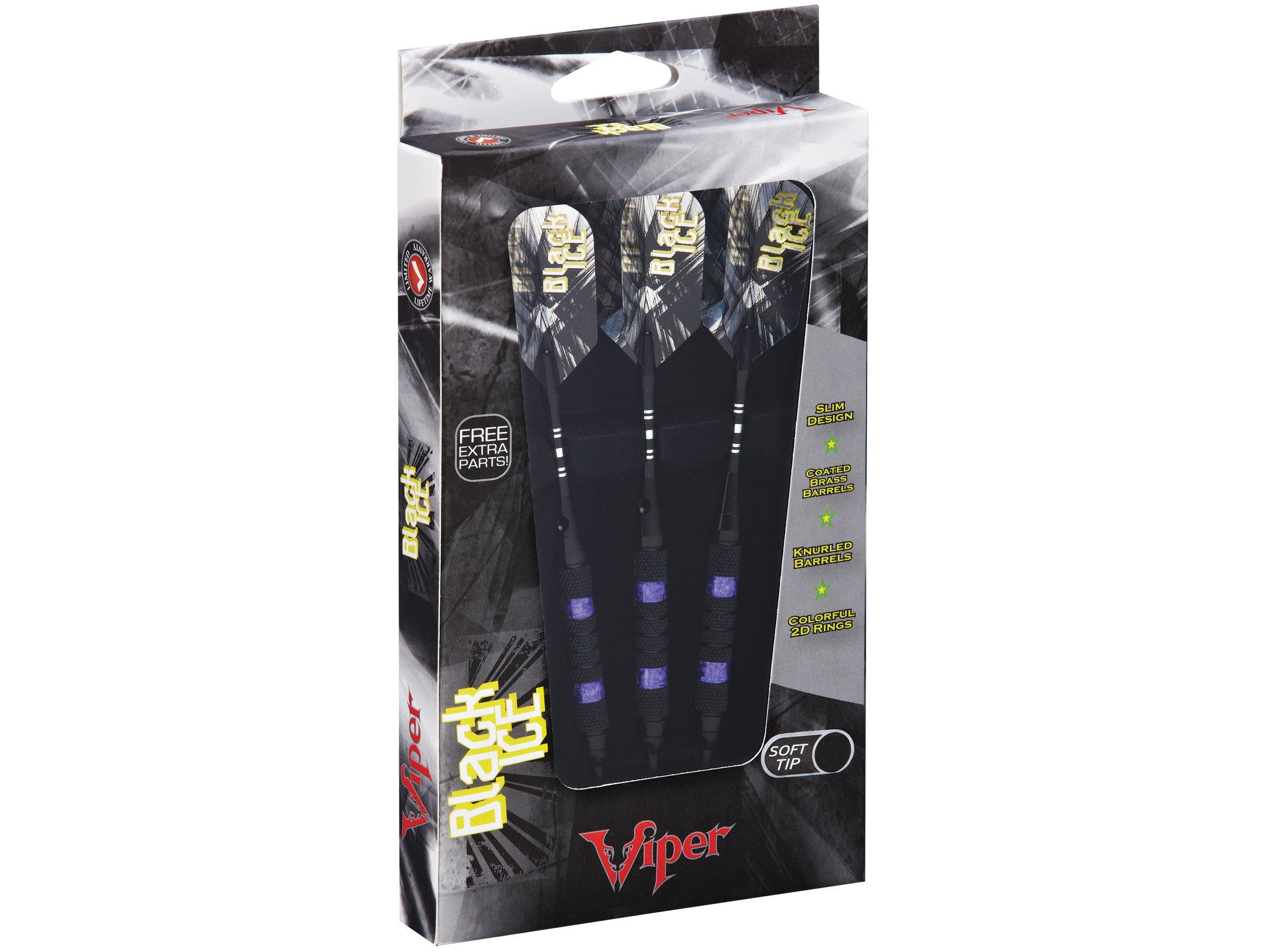 Viper Black Ice Purple Soft Tip Darts - HomeFitPlay