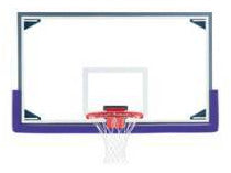 Gared AFRG48 Aluminum Framed Glass Backboard - HomeFitPlay