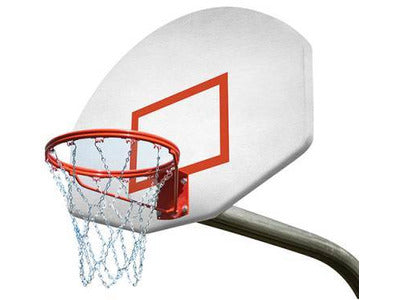 4' Gooseneck System - Lifetime Rim & Chain Net - HomeFitPlay