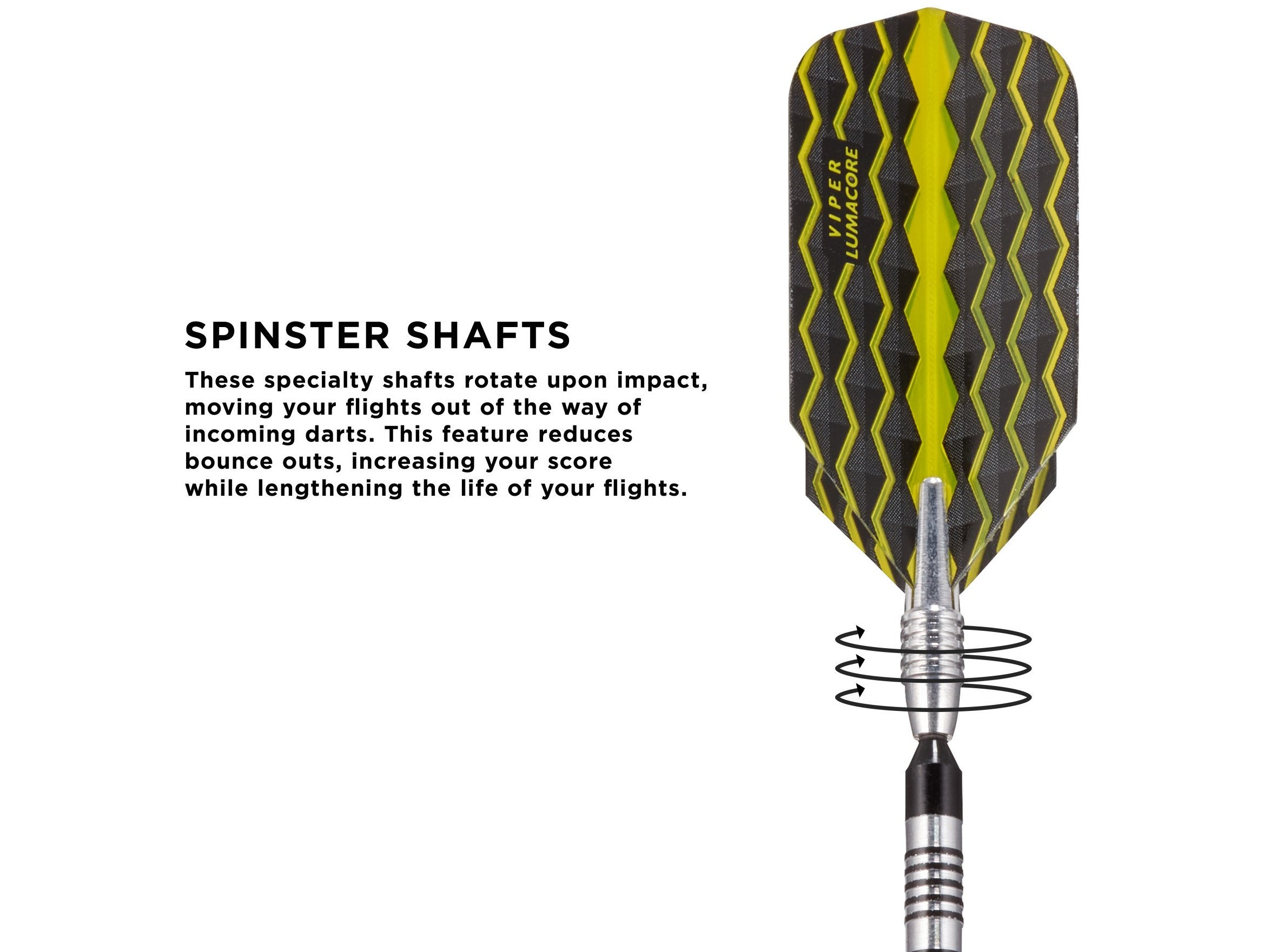 Viper The Freak Soft Tip Darts 3 Knurled Rings Barrel 18 Grams - HomeFitPlay