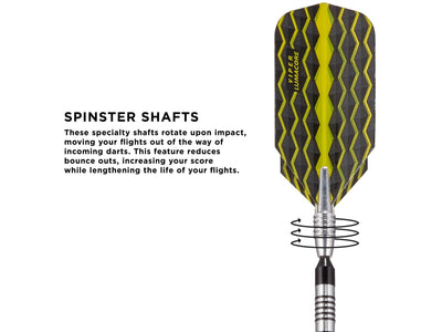 Viper The Freak Soft Tip Darts Knurled and Grooved Barrel 18 Grams - HomeFitPlay